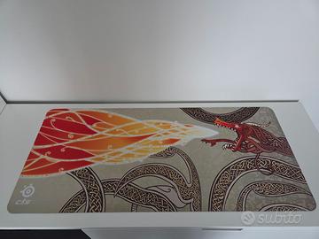 SteelSeries CS DragonLore mouse e QCK mousepad XXL