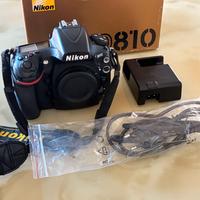 Nikon D810 Reflex Digitale Full Frame FX - corpo