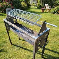griglia barbecue girevole 