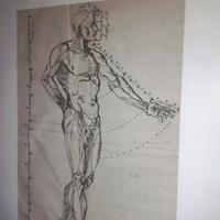 Disegno china su carta originale