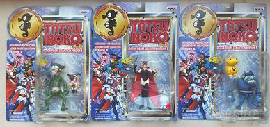 Yattaman Time Bokan set 3 action figure sigillato