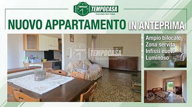 Ampio e luminoso bilocale in zona servita
