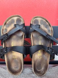 Birkenstock pelle nera
