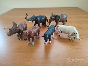 🦕 Animali Schleich – Lotto 6 pezzi