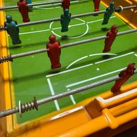 Calcio balilla anni ‘60 in latta