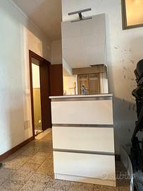 Mobile bagno con spechio+led