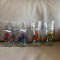 Set 12 bicchieri vintage Nutella Anni 90