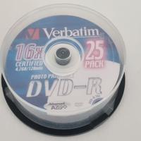 DVD vergini 20 Verbatim DVD R 16x certified regist