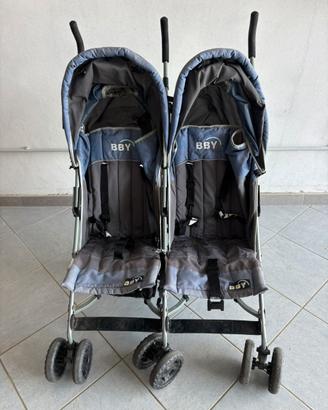 Passeggino doppio bby
