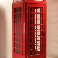 CABINA TELEFONICA STILE INGLESE