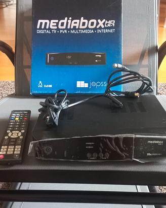  mediabox canali satellitari con fessura tv sat