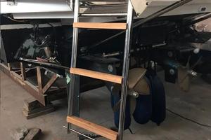 Scalino e scaletta per barca in acciaio inox