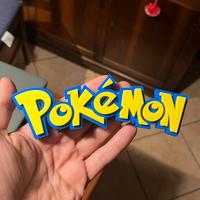 Logo Pokemon personalizzabile varie dimensioni