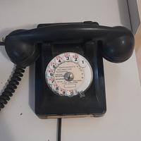 Telefono vintage nero