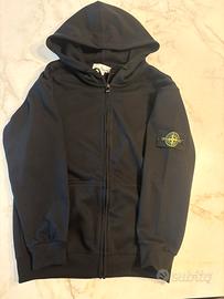 Felpa stone island con zip
