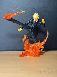 Sanji Figure One Piece - Diable Jambe Battle Ver.