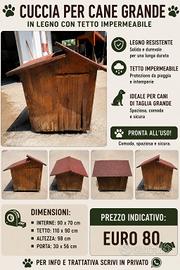 cuccia per cani grandi