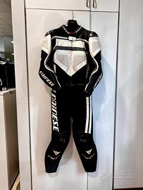 Tuta divisibile in pelle Dainese taglia 50