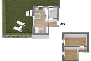W2: Residence Schacher: Trilocale con giardino