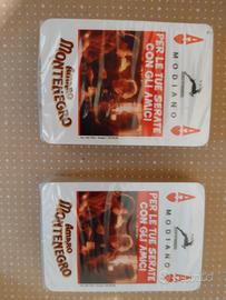 Carte da gioco Amaro Montenegro 1998