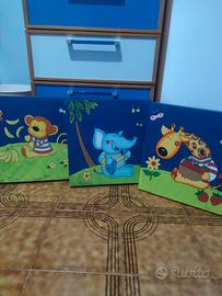 Tris quadretti da stanzetta