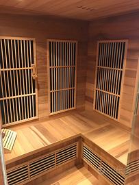 Sauna ad infrarossi 3-4 posti