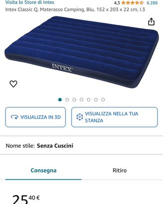 Materassi intex gonfiabili