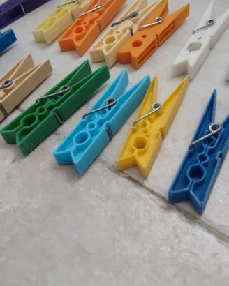mollette per bucato 14 pezzi