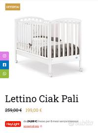 lettino bambini Pali