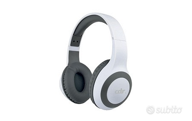 STOCK 20 PZ.Cuffia stereo bluetooth SpinPad white