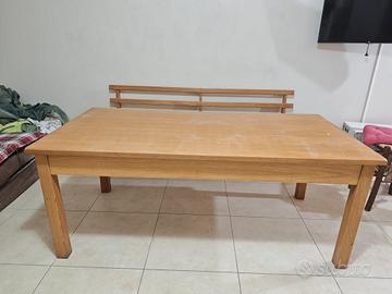 tavolo in legno massello 