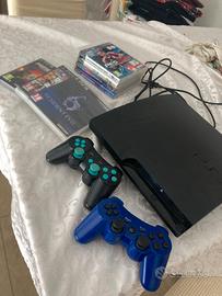 PlayStation 3 con molti giochi