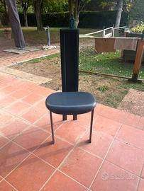 6 sedie pelle cattelan