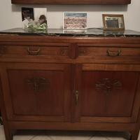 Cassettone & specchiera liberty '900