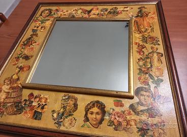 SPECCHIERA XX SEC. IN DECOUPAGE