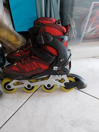 Pattini in linea rossi 38-41