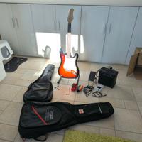 Chitarra elettrica + accessori