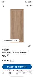anta Ikea oxberg
