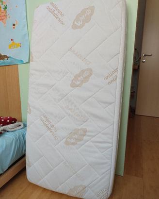 Materasso 123x60 cm per lettino bambini 