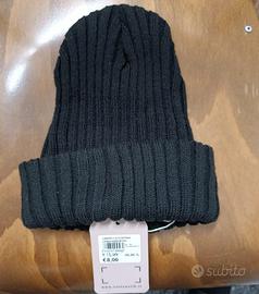 Cappello costina nero