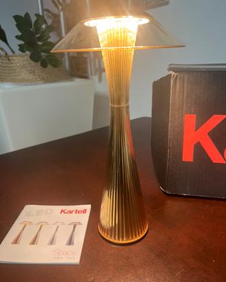 Lampada Kartell - Space - colore Oro a Led