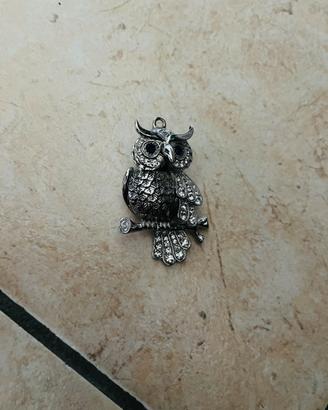 Ciondolo gufo grande
