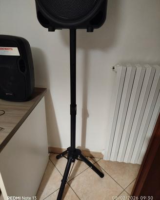 cassa con cavalletto 