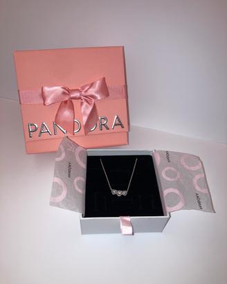 Collana Pandora Tre cuori