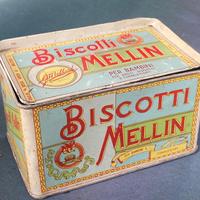 scatola in latta MELLIN originale anni '60