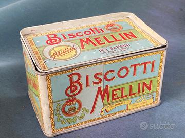 scatola in latta MELLIN originale anni '60