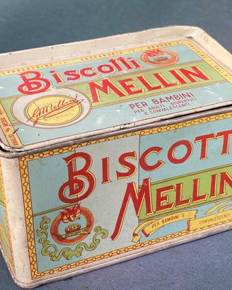 scatola in latta MELLIN originale anni '60