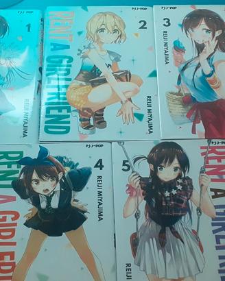 rent a girlfriend volume dall 1 al 5