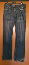 Jeans uomo Grifoni tg 33 Regular straight blu