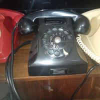 Telefono da tavolo vintage anni ’60 colore nero